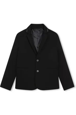 Givenchy Logo-trim single-breasted blazer