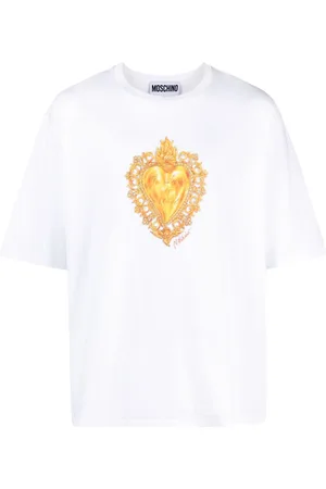 Moschino Graphic-print cotton T-shirt
