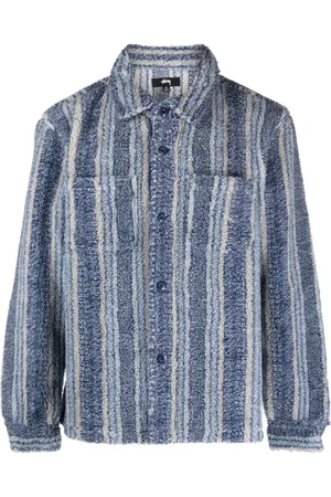 STUSSY Faux-shearling shirt jacket