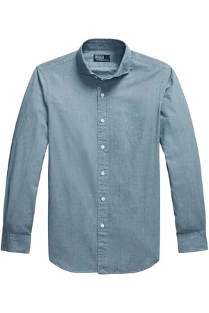 Ralph Lauren Spread-collar cotton shirt
