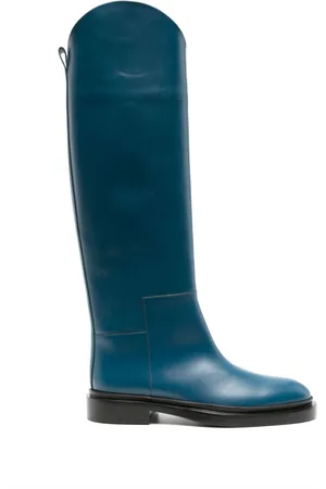 Jil Sander Knee-high leather boots