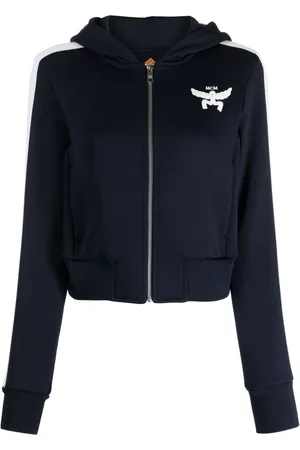 MCM Essential logo-embroidered terry hoodie