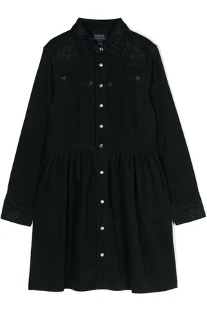 Ralph Lauren Embroidered cotton dress