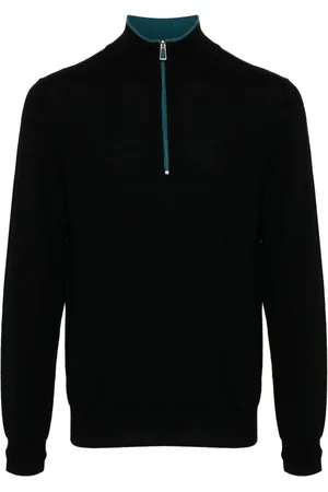 Paul Smith Embroidered logo merino jumper