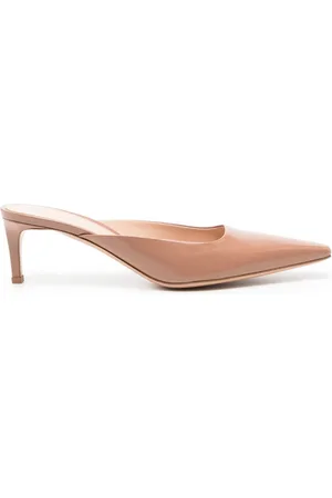 Gianvito Rossi Lindsay 65mm leather mules