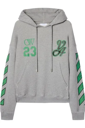 OFF-WHITE 23 Varsity Skate cotton hoodie