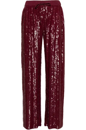 P.A.R.O.S.H. Glare sequinned trousers