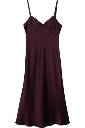 Ralph Lauren Satin sleeveless gown