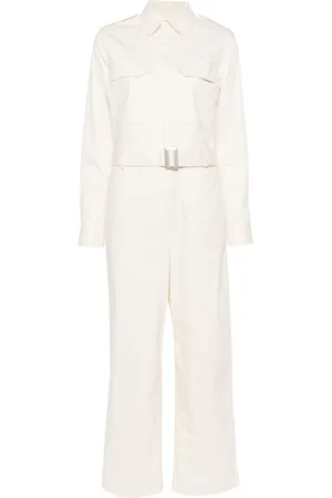 Ralph Lauren Long-sleeve twill jumpsuit