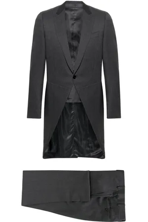 CANALI Single-breasted wool suit