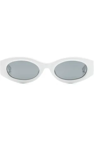 Linda Farrow Berta oval sunglasses
