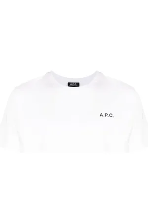 A.P.C. Logo-print cotton T-shirt