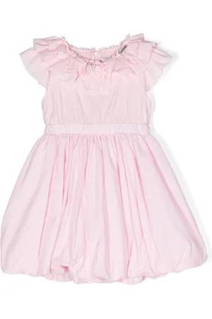 MONNALISA Ruffled pleated dress