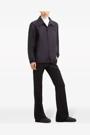 Courrèges Graphic-print shirt jacket