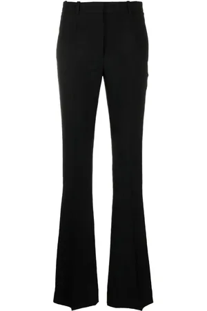 VERSACE Baroque-jacquard flared trousers