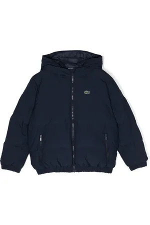 Lacoste Logo-appliqué padded bomber jacket