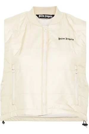 Palm Angels Logo-print down vest