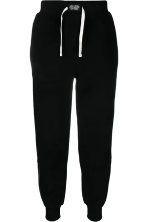 Ralph Lauren Embroidered-logo fleece trousers