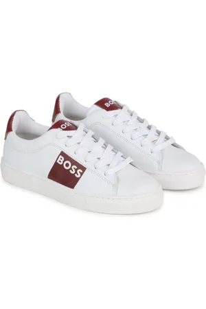 HUGO BOSS Logo-print lace-up sneakers