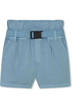 DKNY Belted straight-leg shorts