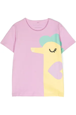 Stella McCartney Illustration-print cotton T-shirt