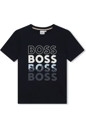 HUGO BOSS Logo-print cotton T-shirt
