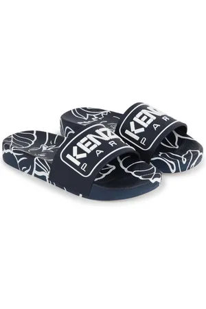 Kenzo Raised-logo slip-on slides