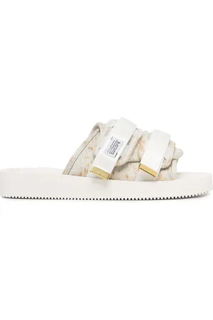 SUICOKE Moto-VHL shearling trim sandals