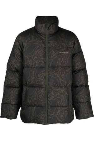 Carhartt Springfield paisley-print puff jacket