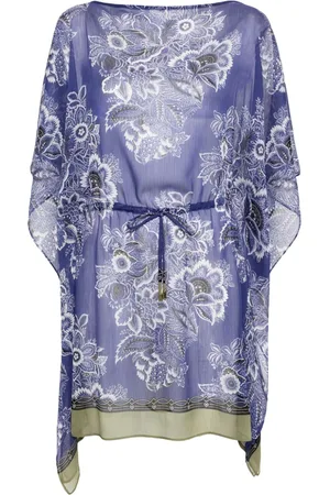 Etro Floral-print kaftan dress