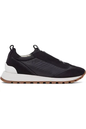 Brunello Cucinelli Monili-embellished slip-on sneakers