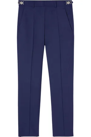 VERSACE Wool tailored trousers