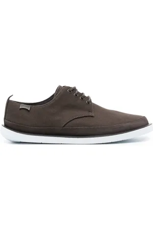 Camper Wagon logo-appliqué derby shoes