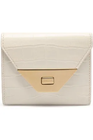 Bally Crocodile-embossed leather wallet