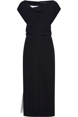 Proenza Schouler Rosa cowl-neck crepe maxi dress