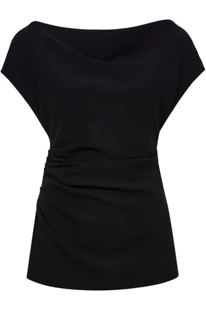 Proenza Schouler Francesca off-shoulder crepe blouse