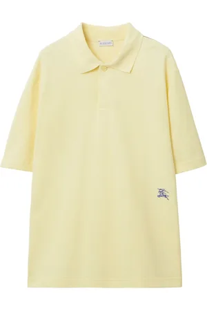 Burberry Equestrian Knight-embroidered cotton polo shirt
