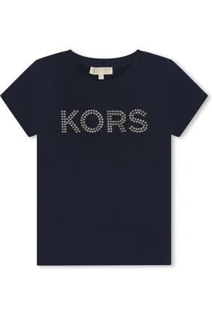 Michael Kors Logo-appliqué jersey T-shirt