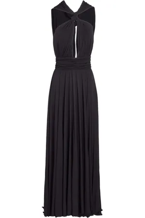 Giambattista Valli Laced knot-detail maxi dress