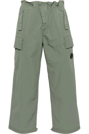 C.P. Company Lens-detail straight-leg trousers