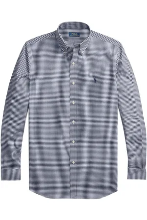 Ralph Lauren Mini check.pattern cotton shirt