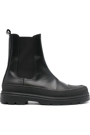 Calvin Klein Leather Chelsea boots