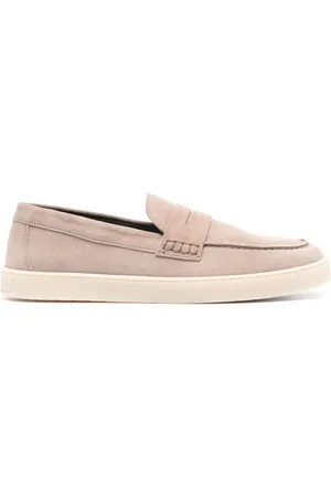 CANALI Suede slip-on loafers