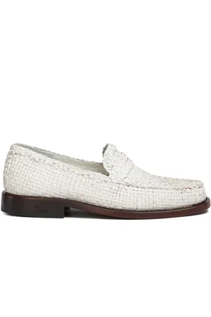 Marni Interwoven-design leather loafers