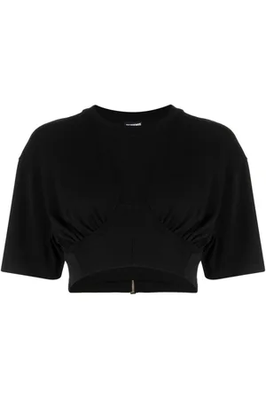 Jacquemus Le Caraco cropped T-shirt
