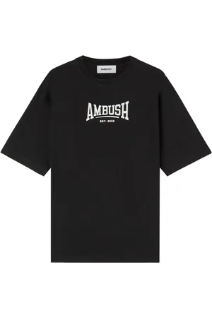 AMBUSH Logo-print organic-cotton T-shirt