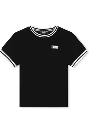DKNY Logo-print organic-cotton T-shirt