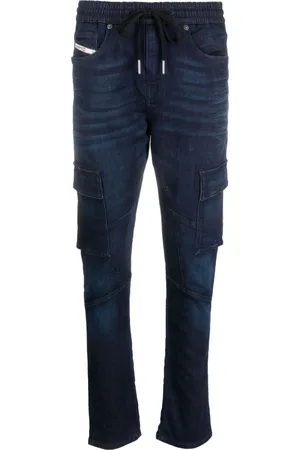 Diesel D-Ursy Track tapered-leg jeans
