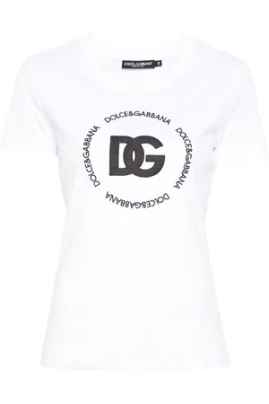 Dolce & Gabbana Embroidered-logo interlock T-shirt