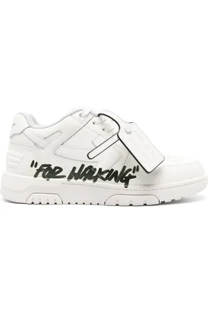 OFF-WHITE Out Of Office "For Walking" leather sneakers